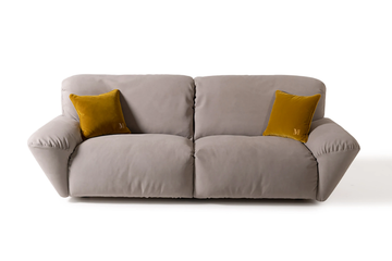 BELUGA - 3 seater sectional microfiber sofa by Mantellassi 1926 - view 3